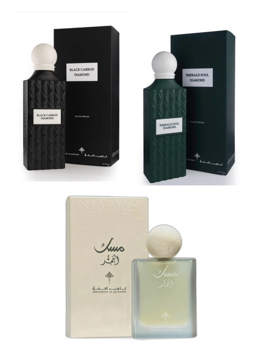 Black carbon + Emerald soul + Musk Al Fajr